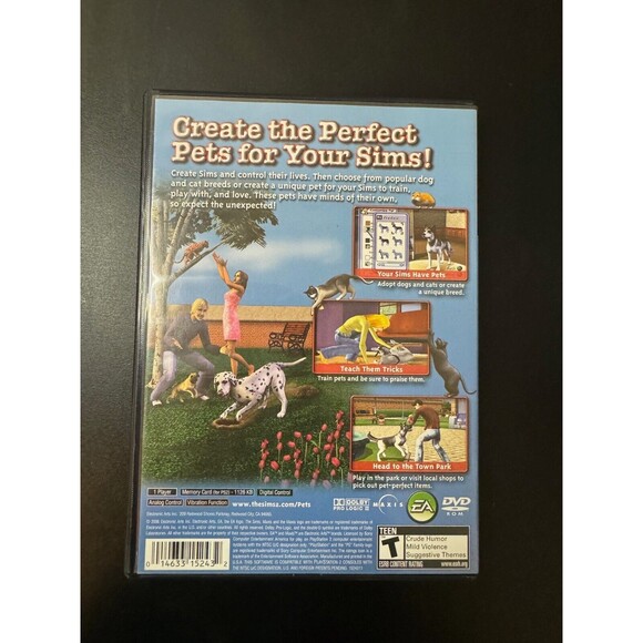 Sims 2 Pets Greatest Hits Sony Playstation2 PS2 Video game - Picture 2 of 5